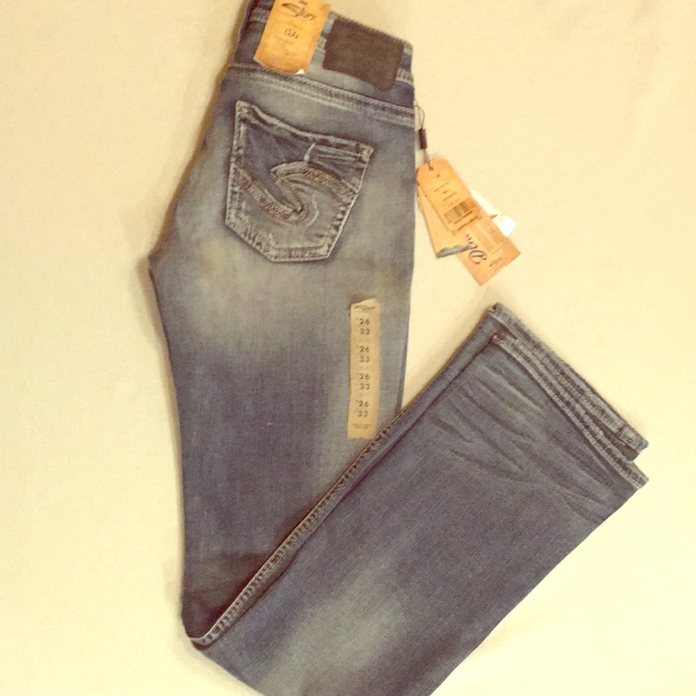 Silver jeans